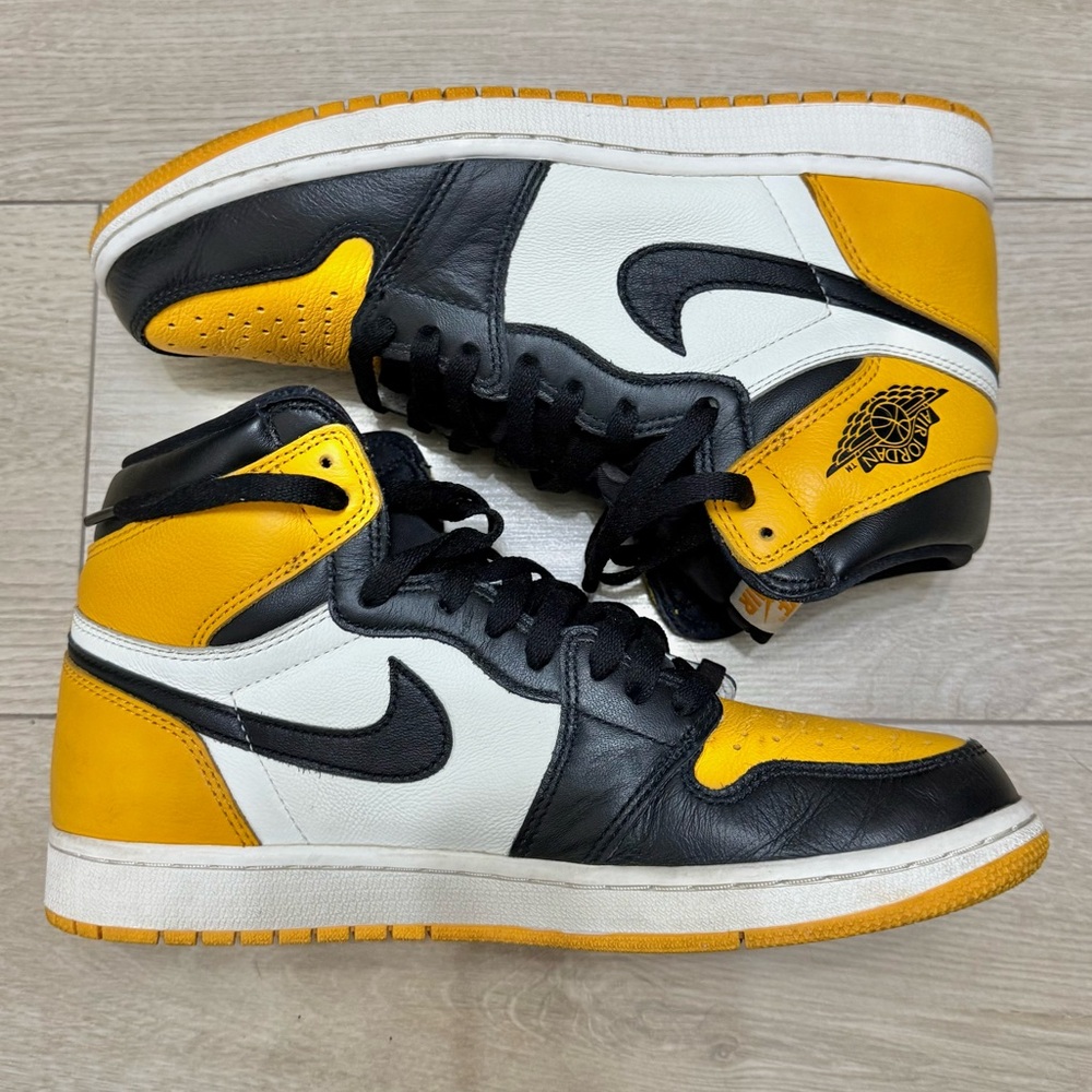 Jordan 1 High “Taxi” – US10 – Pre‑Owned, No Box – Great Condition ✅ - Picture 3 of 5